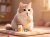 猫咪生病拒吃药别硬灌！兽医亲授温柔喂药法+让猫主动配合的训练技巧